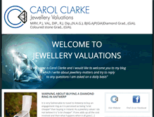 Tablet Screenshot of jewelleryvaluation.ie